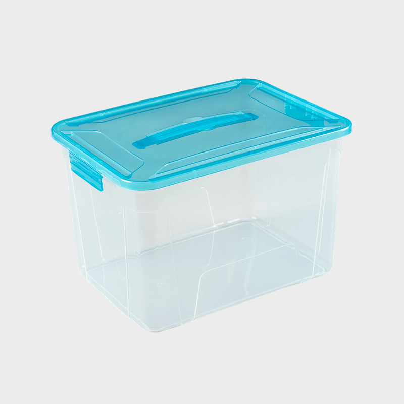 Hộp đựng trong suốt có thể xếp chồng lên nhau có nắp PFS008